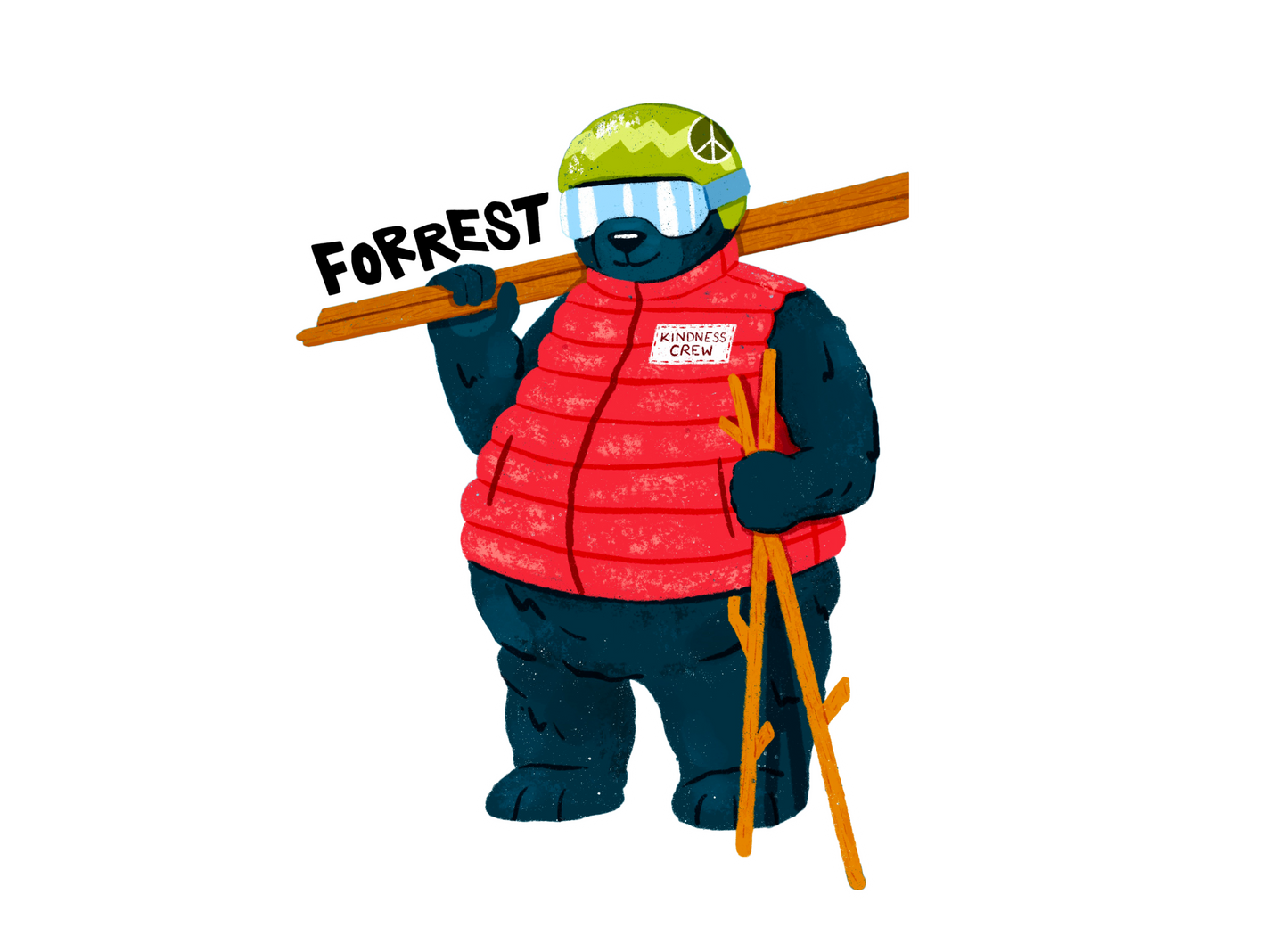 STICKERS - Cruz The Snowboarding Snail & The Kindness Crew Collection!