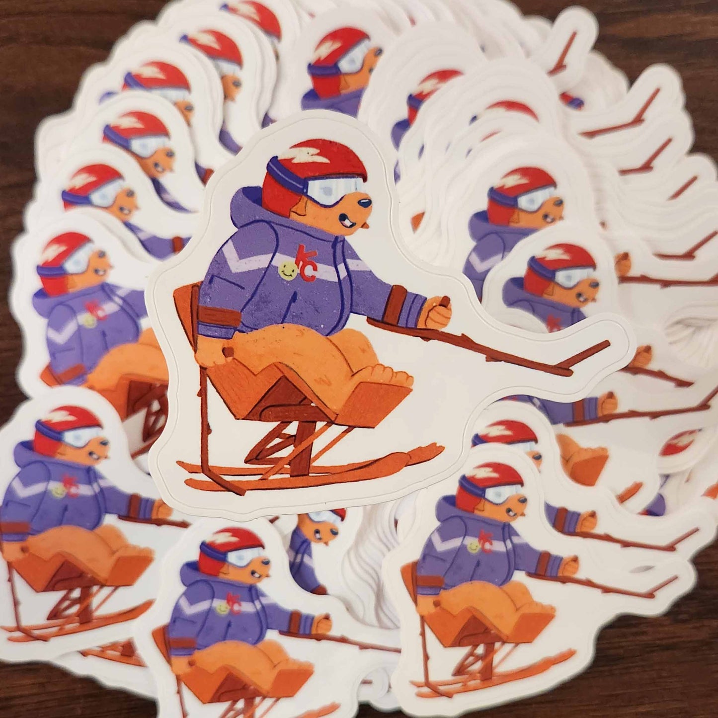 STICKERS - Cruz The Snowboarding Snail & The Kindness Crew Collection!