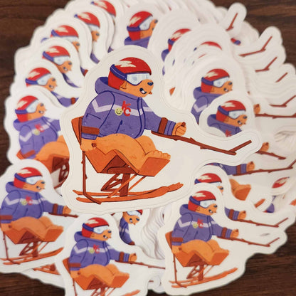 STICKERS - Cruz The Snowboarding Snail & The Kindness Crew Collection!