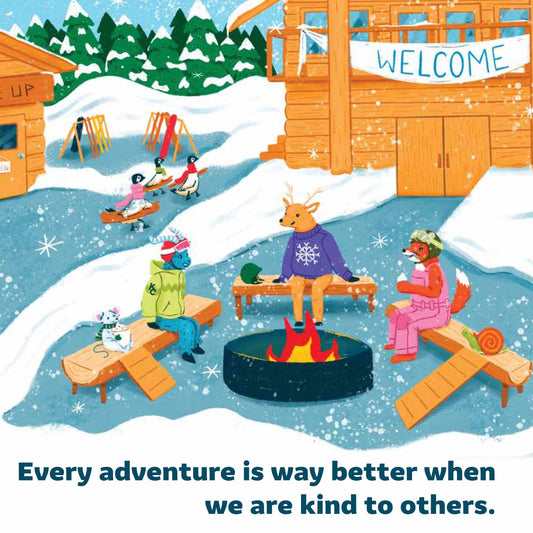 THE BOOK : Cruz The Snowboarding Snail & The Kindness Crew!